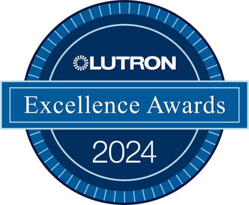 2024 Lutron Excellence Awards badge